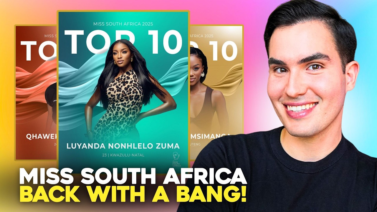 Miss South Africa 2025: Meet the Top 10 + My Picks for the Crown! 🇿🇦