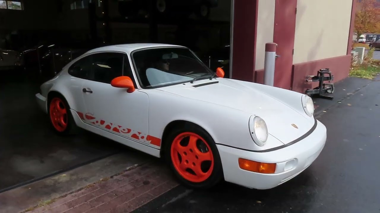 P-3127 Test Drive - 1991 Porsche 964 C2 Manual at the Sun Valley Auto Club