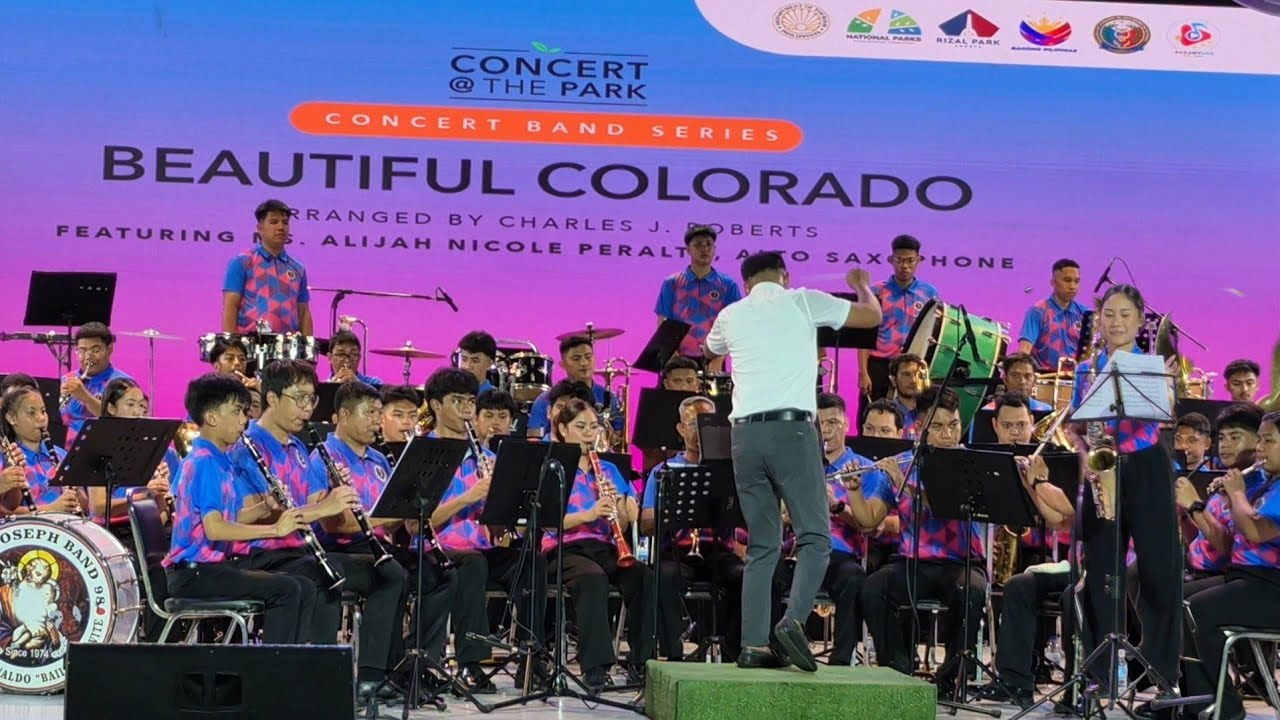 Beautiful Colorado | St Joseph Band 98 |  Musikang Alay sa magigiting na Juana | Concert at the park
