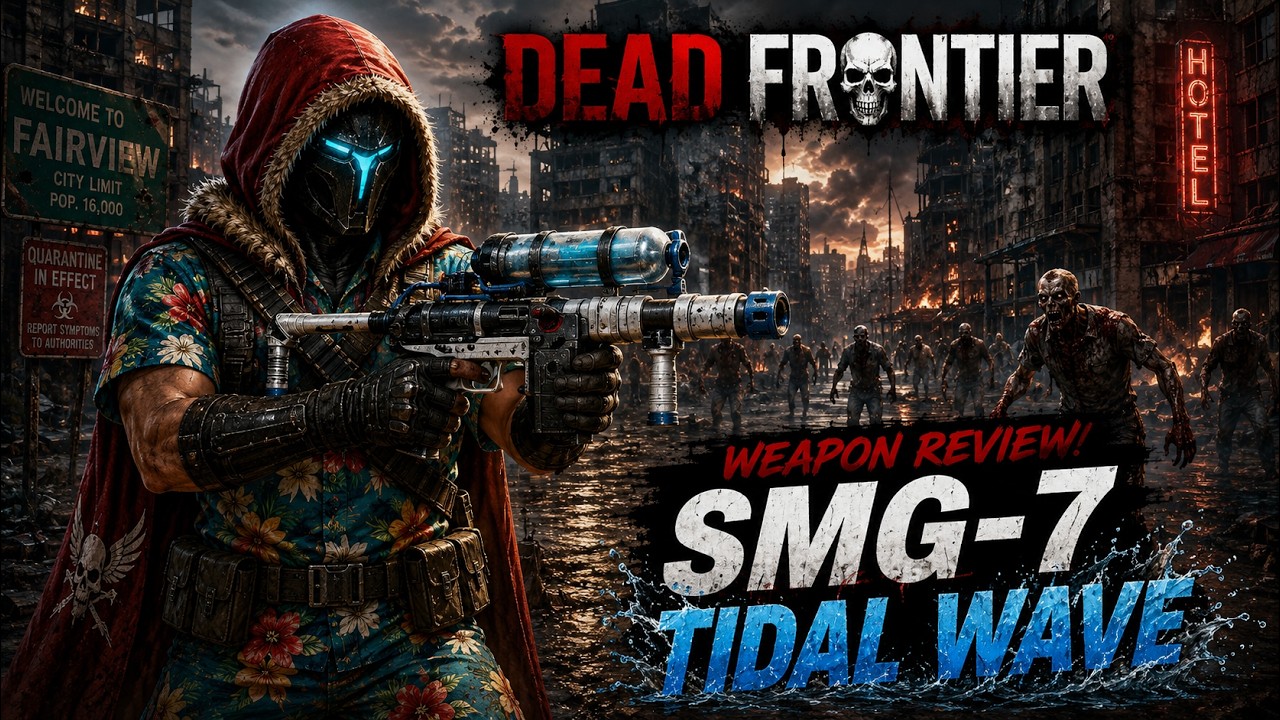 Dead Frontier - Mightman - SMG 7 Tidal Wave Gameplay