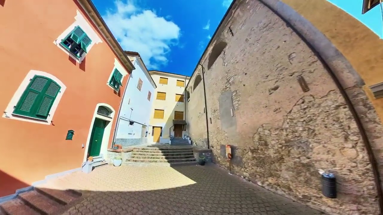 Cabella Ligure comune della Val Borbera in provincia di Alessandria un lunedì di Pasqua