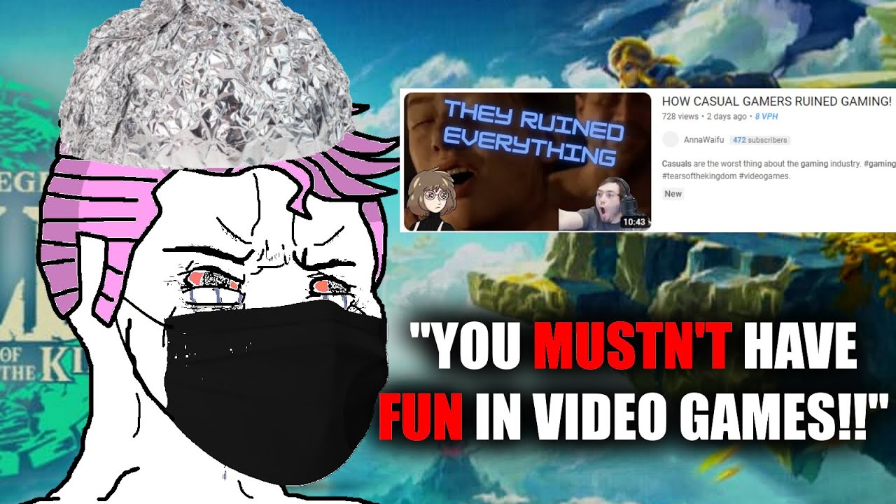 “Gaming is RUINED because YOU are having Fun” According to an angry Synthetic Man Fangirl