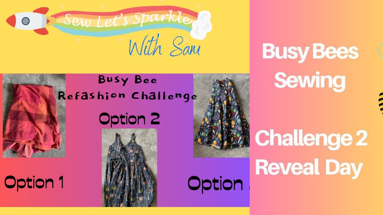Busy Bees Challenge- Refashion Reveal