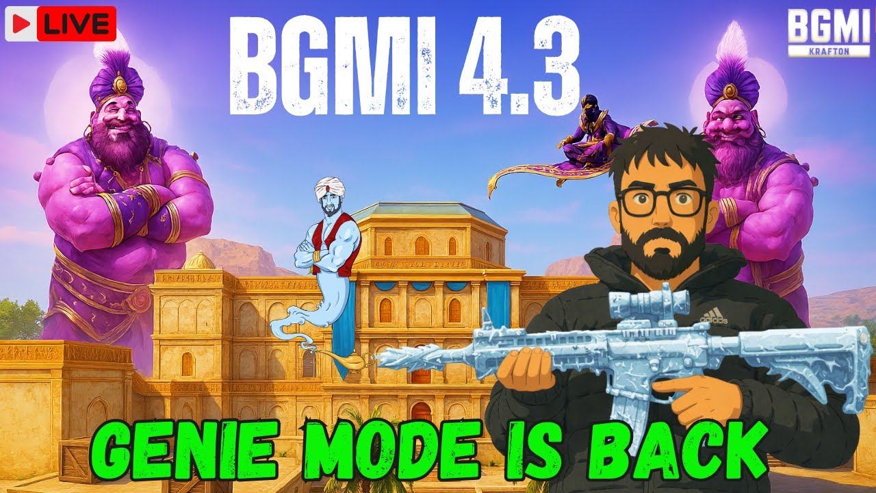ALADIN MODE RETURNS 😱 | SKYHIGH SPECTACLE EVENT IS INSANE! | PUBG MOBILE | BGMI LIVE #bgmilive