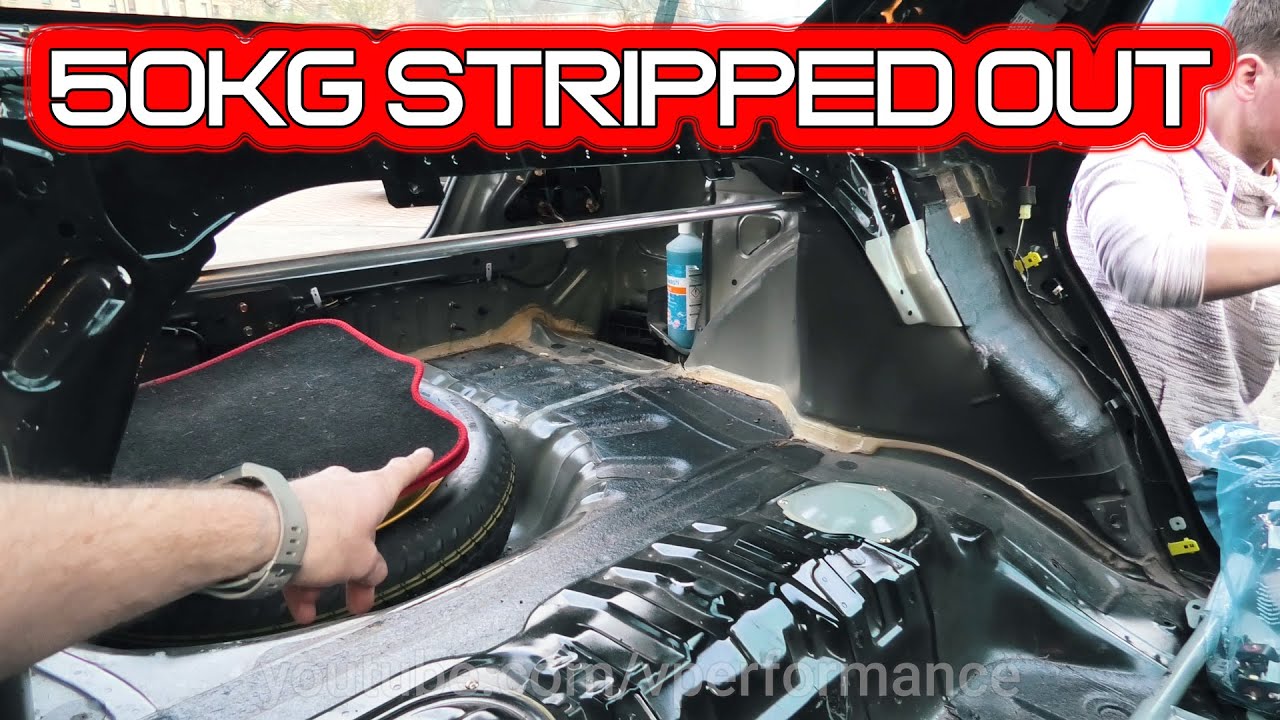 Subaru Weight Reduction - an easy 50kg saving // Project WRX