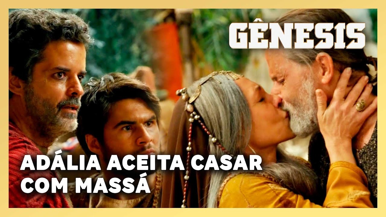 NOVELA GÊNESIS: Adália aceita casar com Massá na presença de Naor