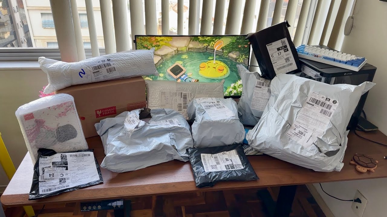 Mega Unboxing Comprei varios Produtos Inusitados do Aliexpress