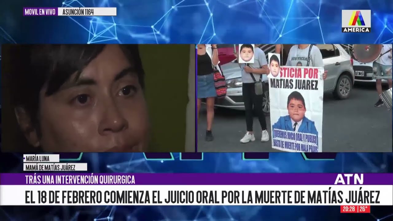 El 18 de febrero comienza el juicio oral por la muerte de Matías Juárez, falleció trás una cirugía
