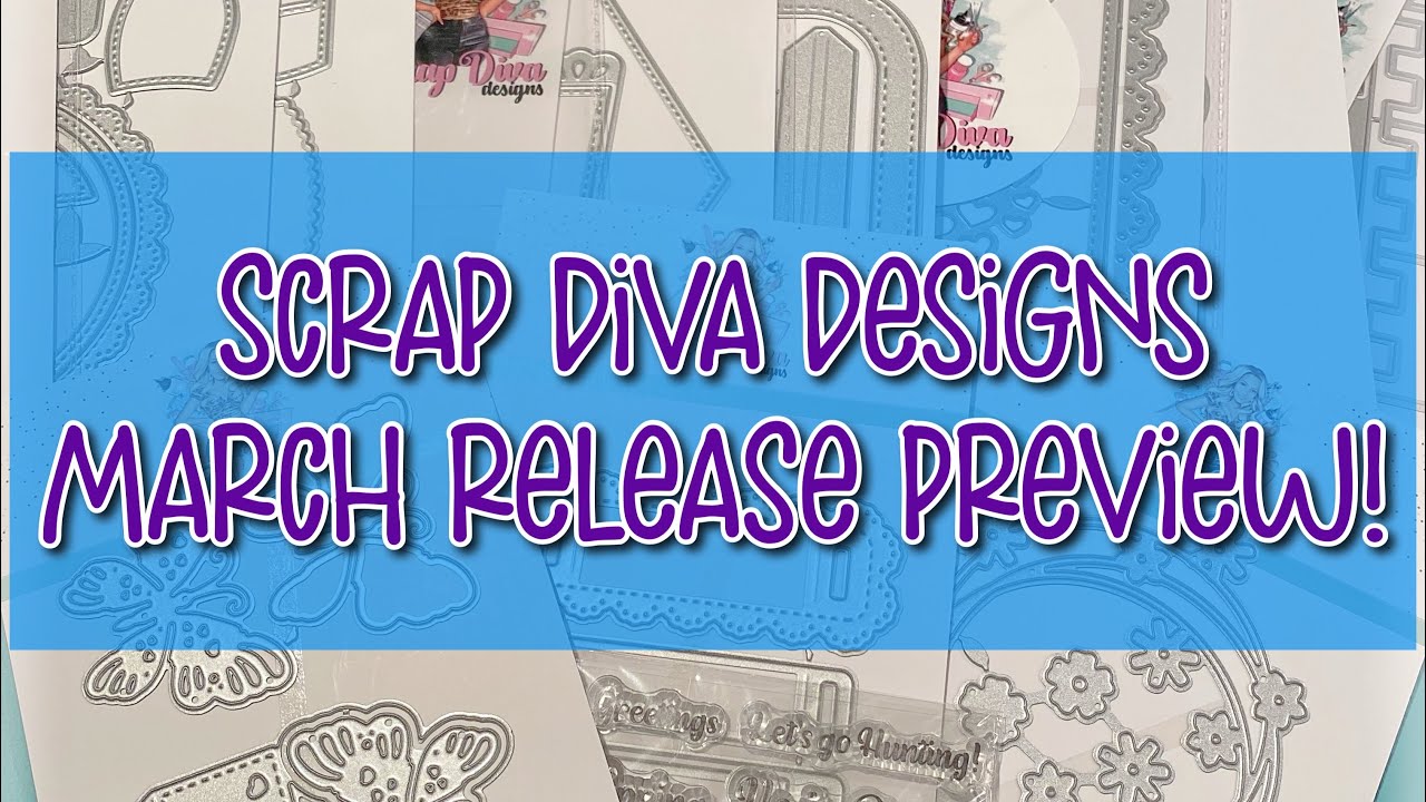 Scrap Diva Designs March 2024 Release PREVIEW! Available 3/1 at scrapdivadesigns.com