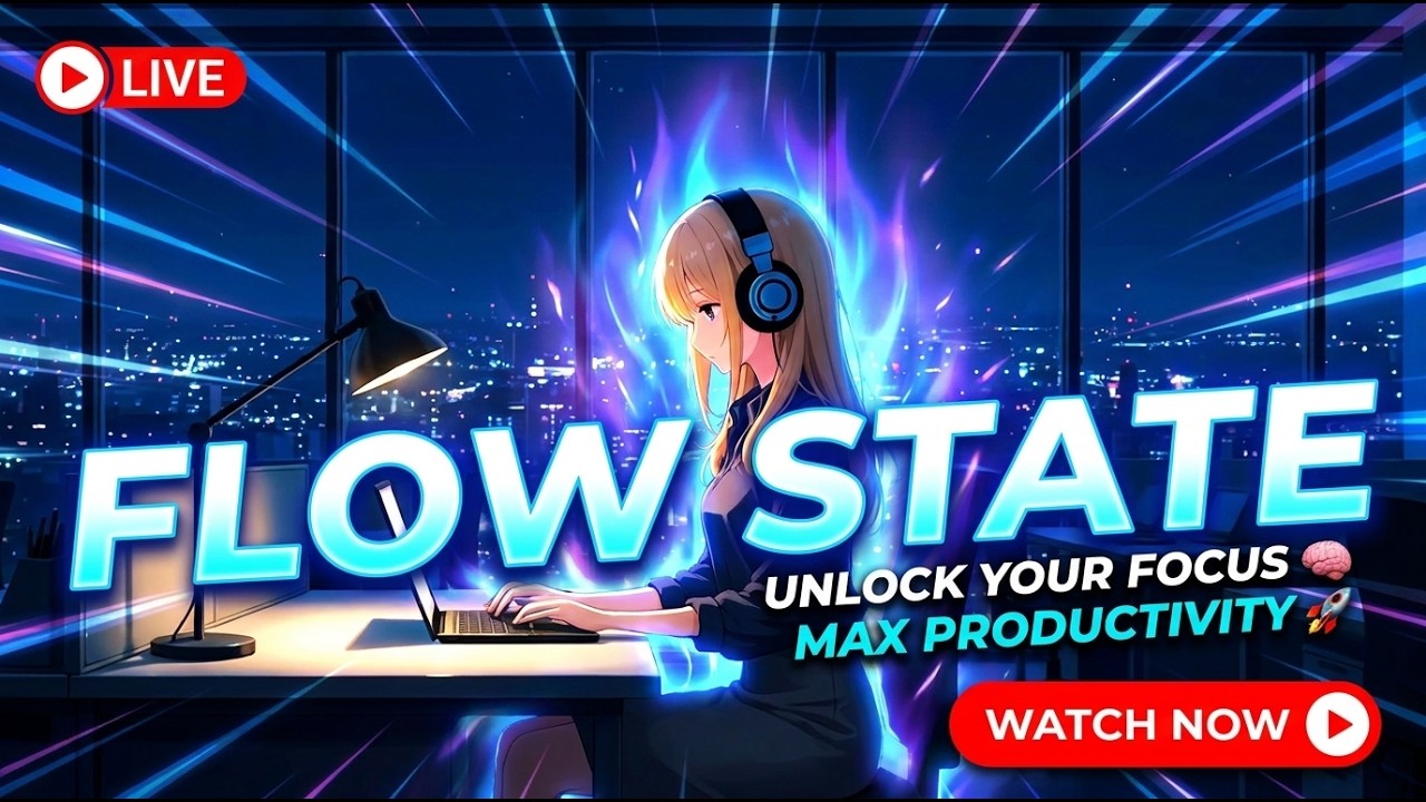 Ultra Deep Focus Lofi 🎧 Minimal Beats for Maximum Productivity | 24/7 Live