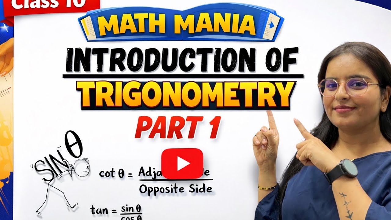Day 19 | Trigonometry |(Chapter 8 | #mathmania30 #anjalimam  #introductiontotrigonometryclass10 