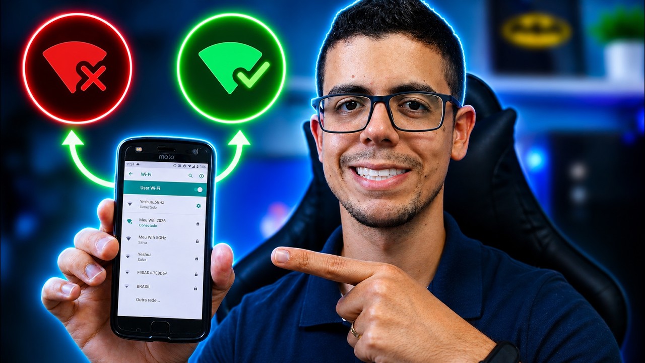 Celular NÃO CONECTA no Wi-Fi ⚠️ Resolvido