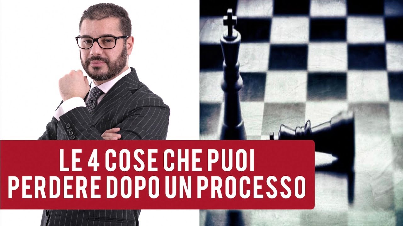 Le 4 cose che puoi perdere dopo un processo penale