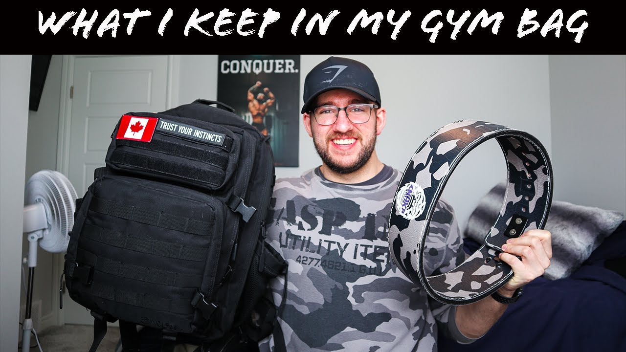 What I Keep In My Gym Bag!