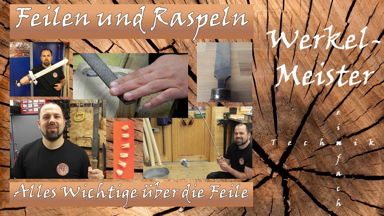 Raspeln und Feilen