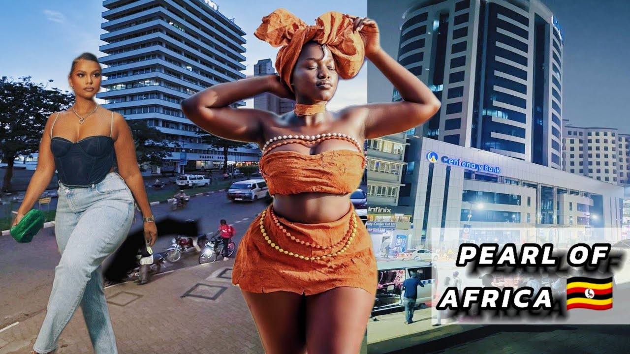 Not Europe  Inside  Kampala Uganda 🇺🇬 Village Girl reaction