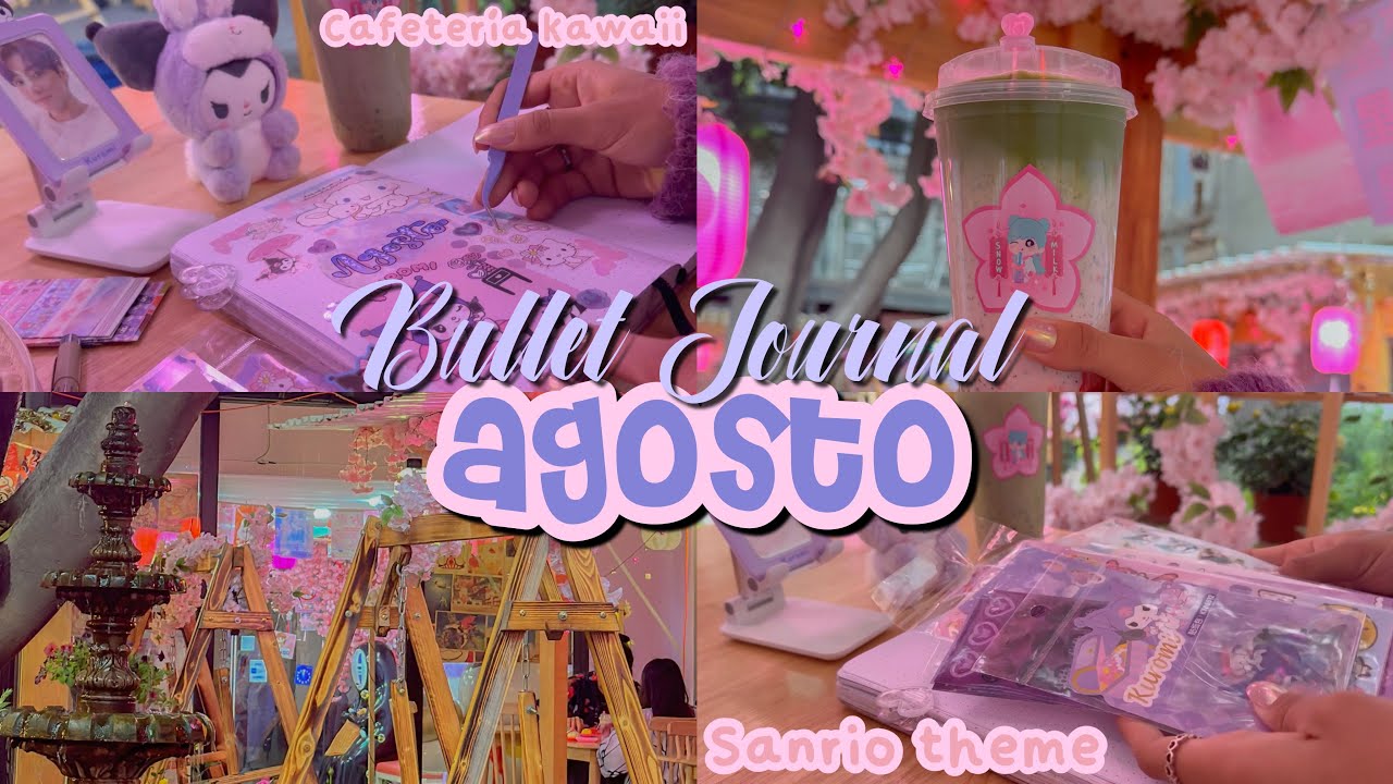 ♡Sanrio Bullet journal Agosto 2023 | plan with me