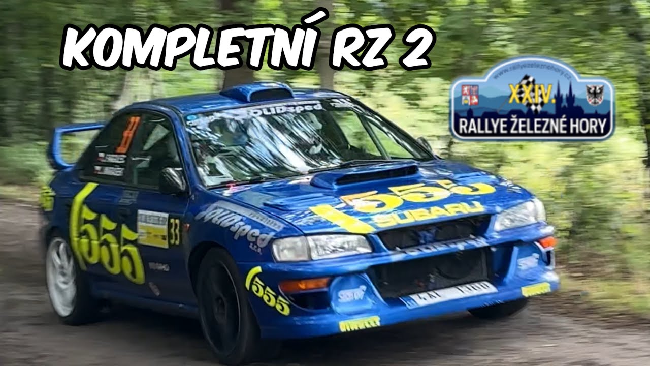 24. Rallye Železné Hory 2025 - Kompletní RZ2