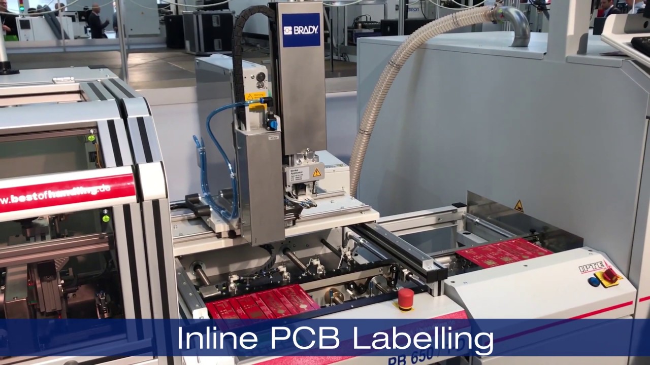 Brady Auto Apply PCB production line