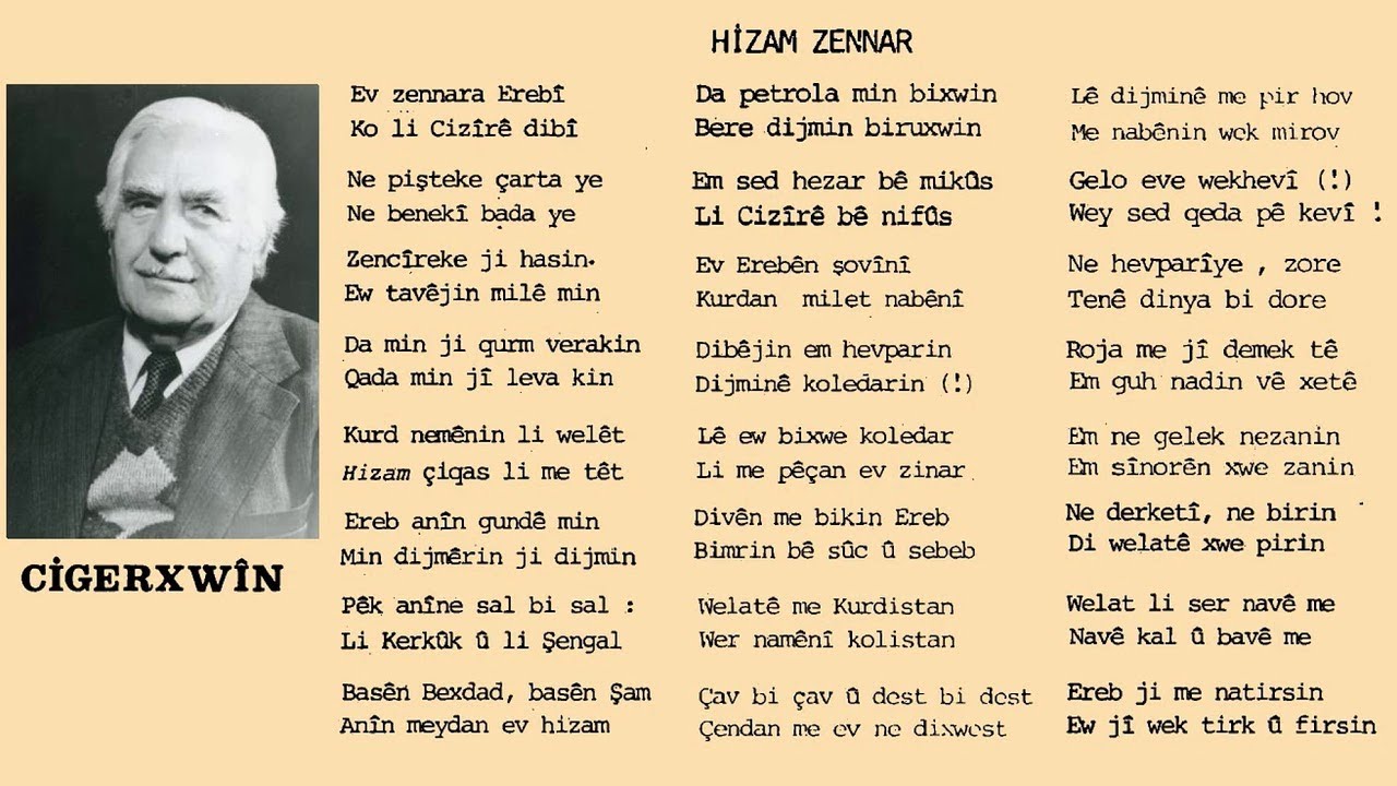 Cigerxwîn - Bengîn - Zinara Erebî (Arap Kemeri)