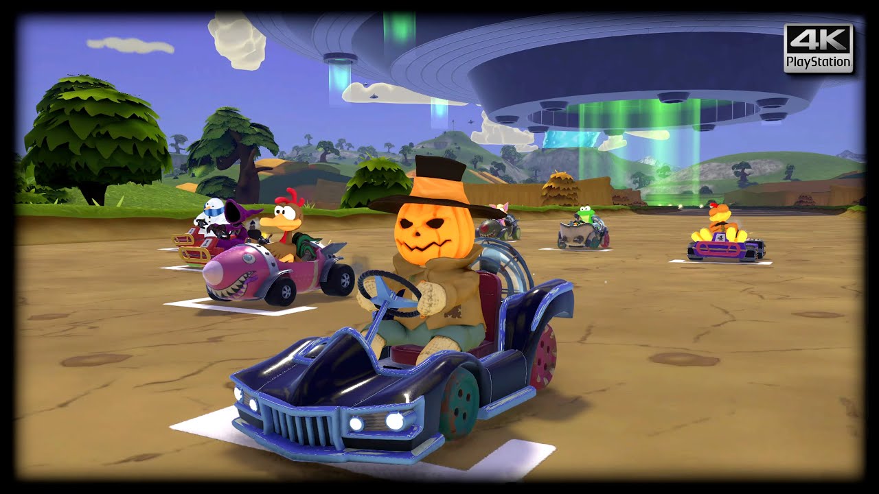 Moorhuhn Kart 4 (GRAND PRIX) Gameplay on PS5 Pro