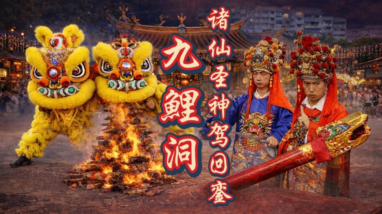 【马年接神现场直击】诸仙圣神驾回銮震撼登场！丙午年正月初四｜九鲤洞 (Kiew Lee Tong)