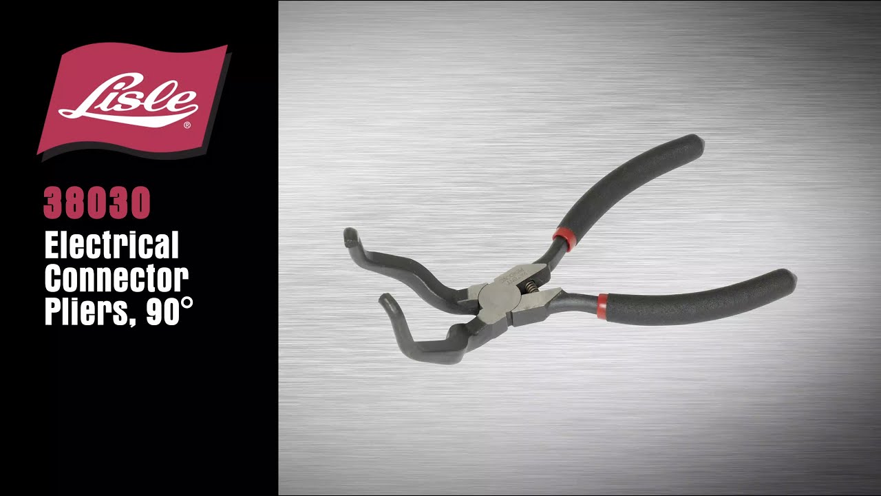 Lisle 38030 Electrical Connector Pliers, 90°
