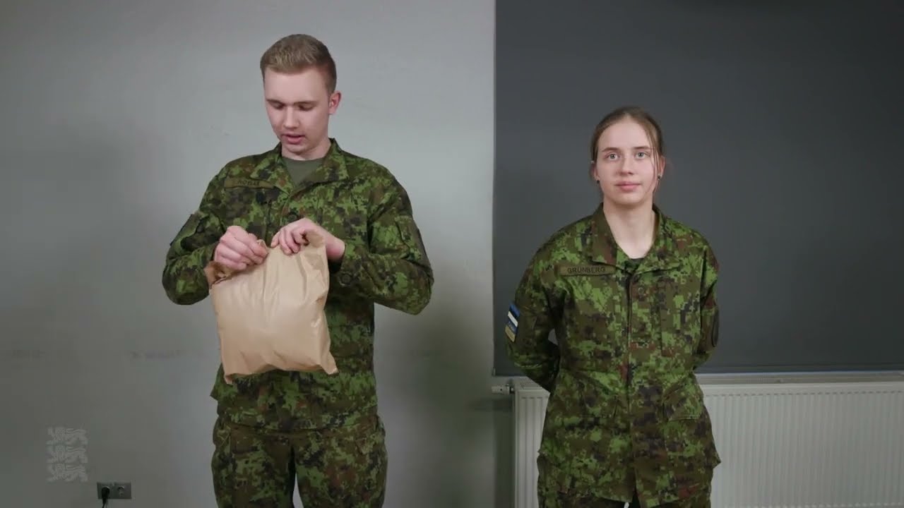 Kaitseväe uue toidupaki tutvustus