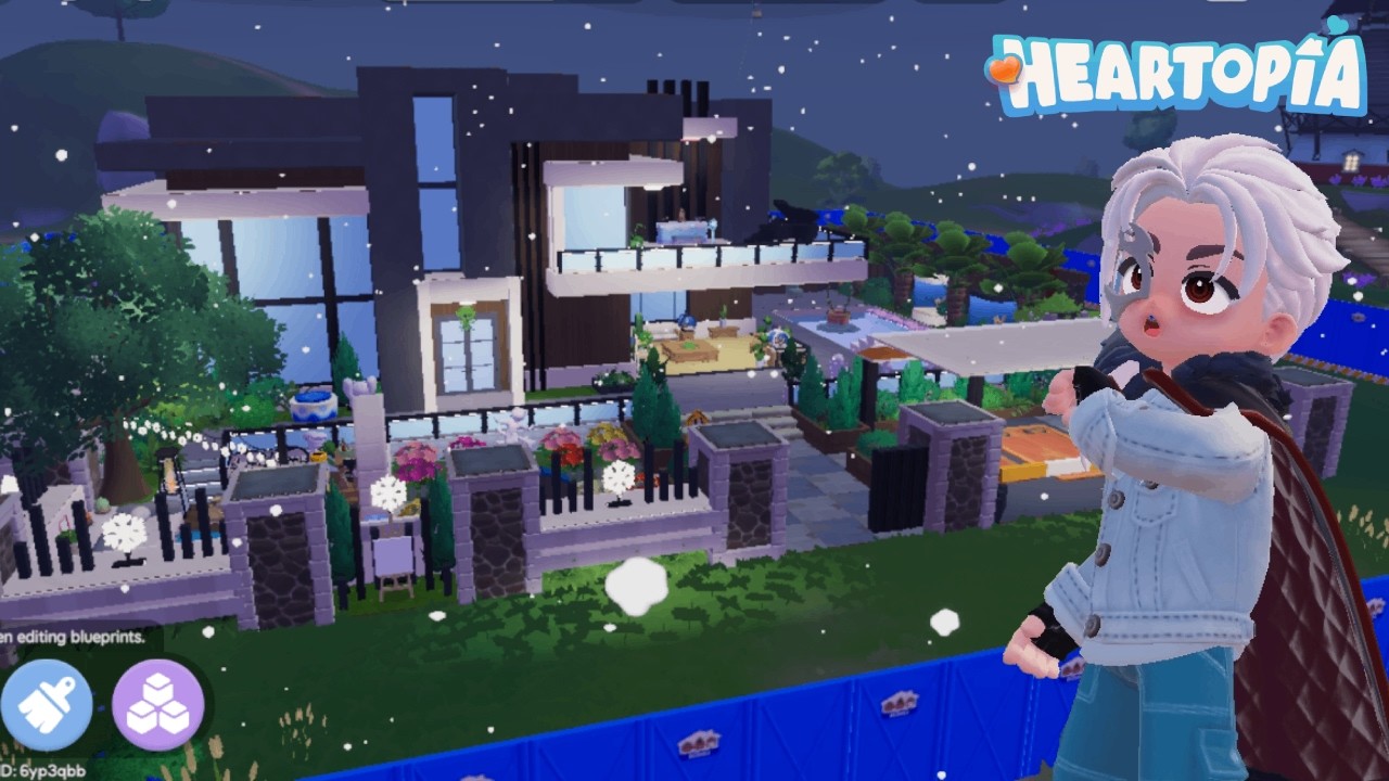 Modern House Tutorial Part 1/2 | Heartopia