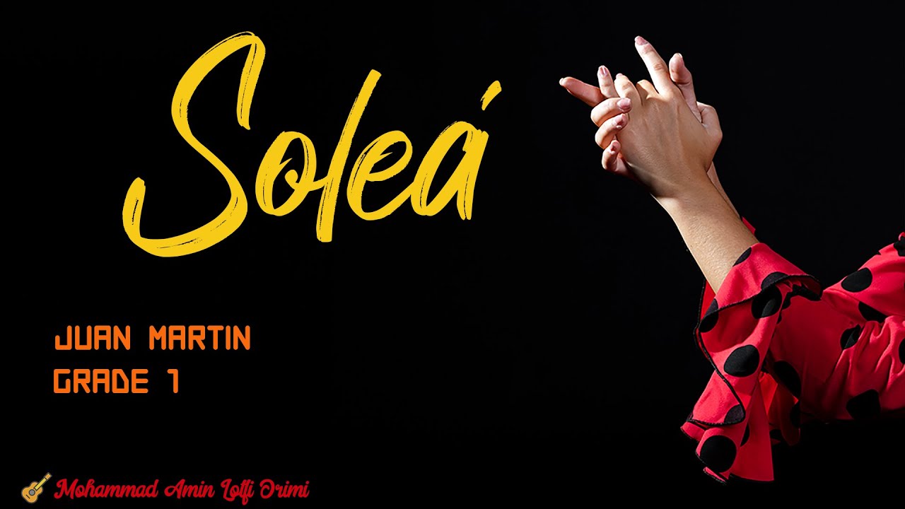Solea Falsetas sencillas - Grade 1 (Juan Martin)