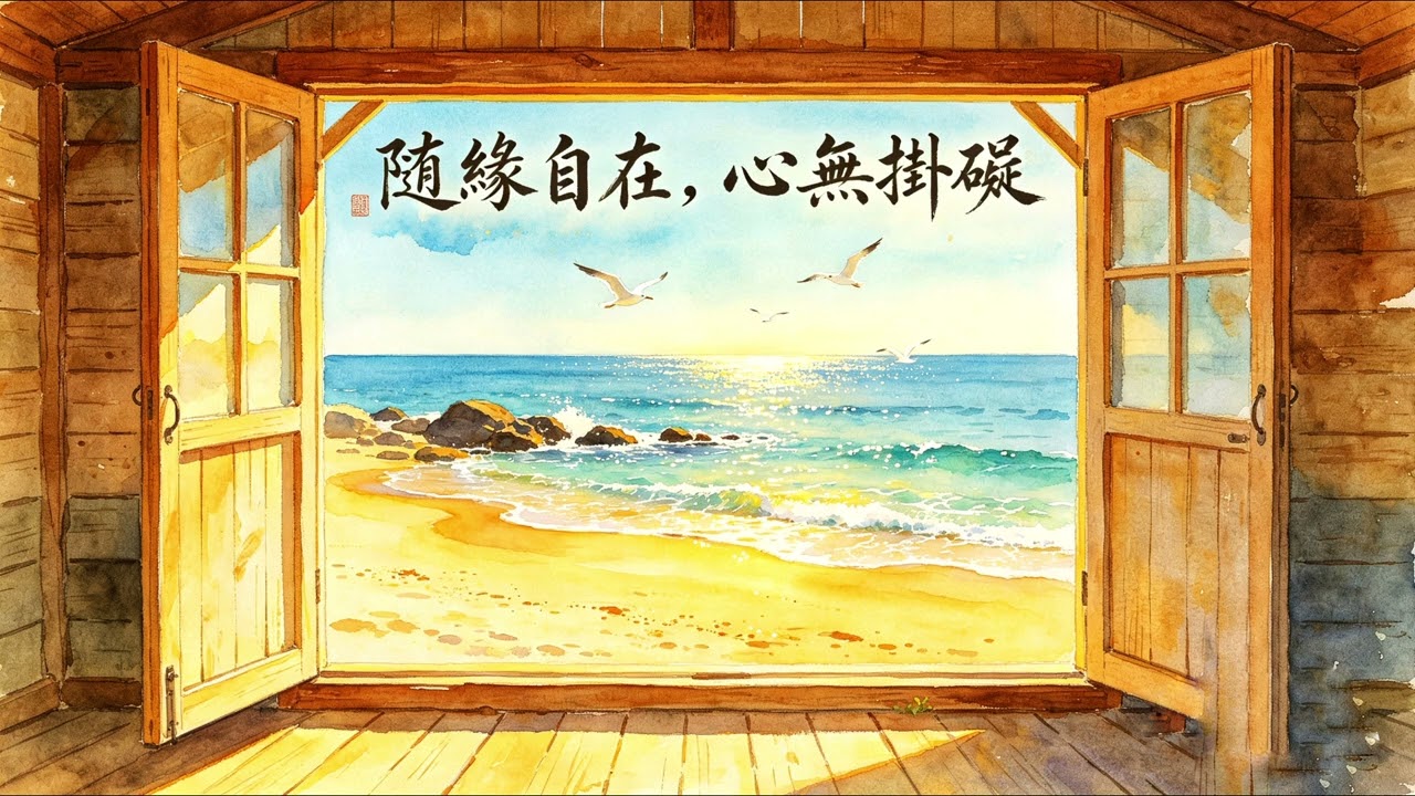 得失隨緣，心無掛礙