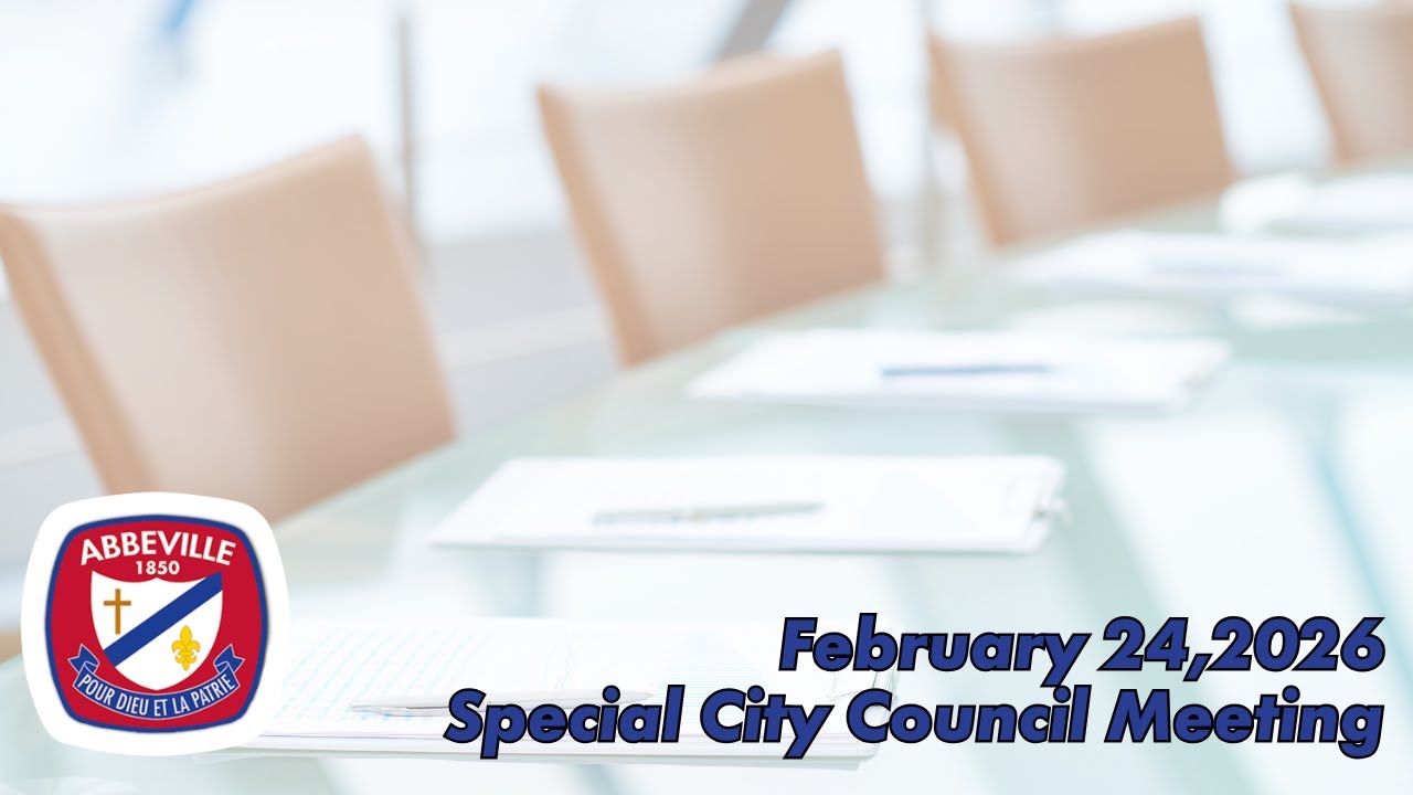 February 24, 2026 Special City Council Meeting