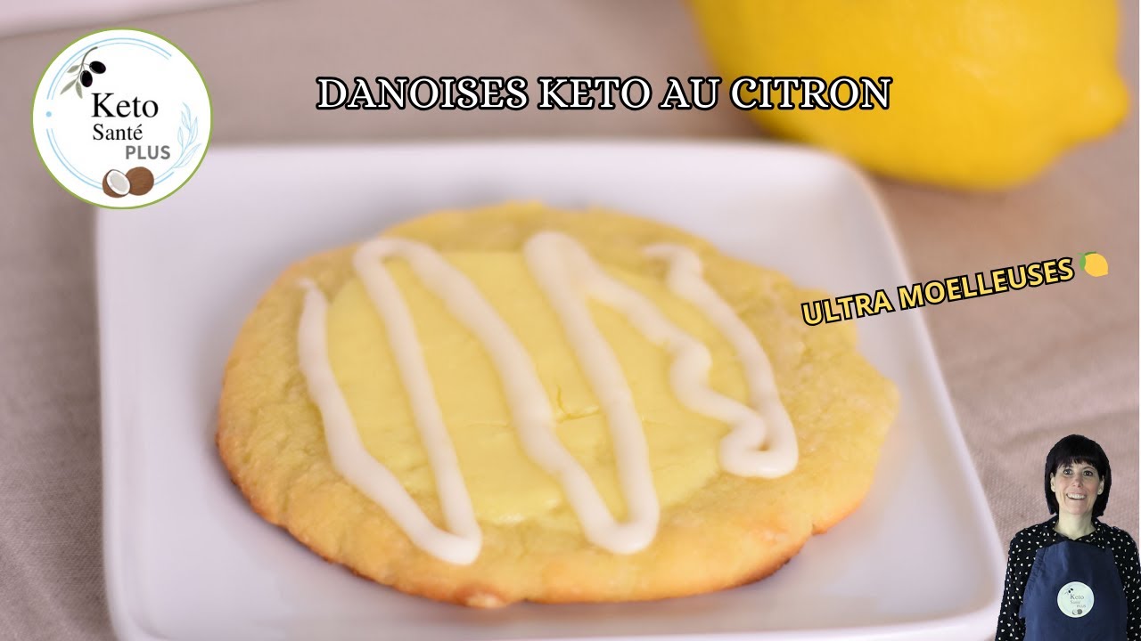 Danoises au Citron Keto 🍋 | Ultra Moelleuses, Faible en glucides & Sans Gluten
