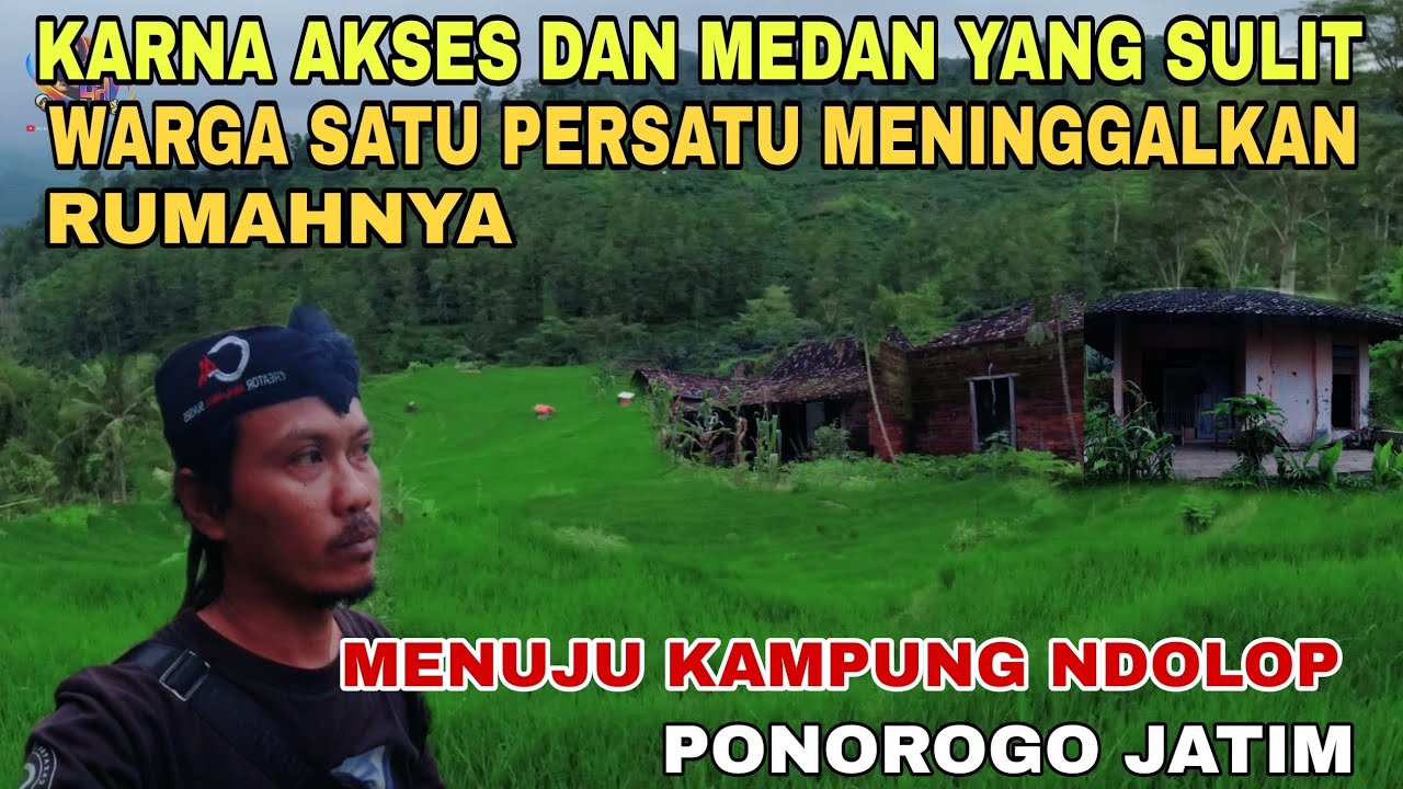 Kampung  Mati Ndolop ⁉️Karna Akses Medan yang sulit Warga Satu Persatu Mulai Meninggalkan Rumah nya 