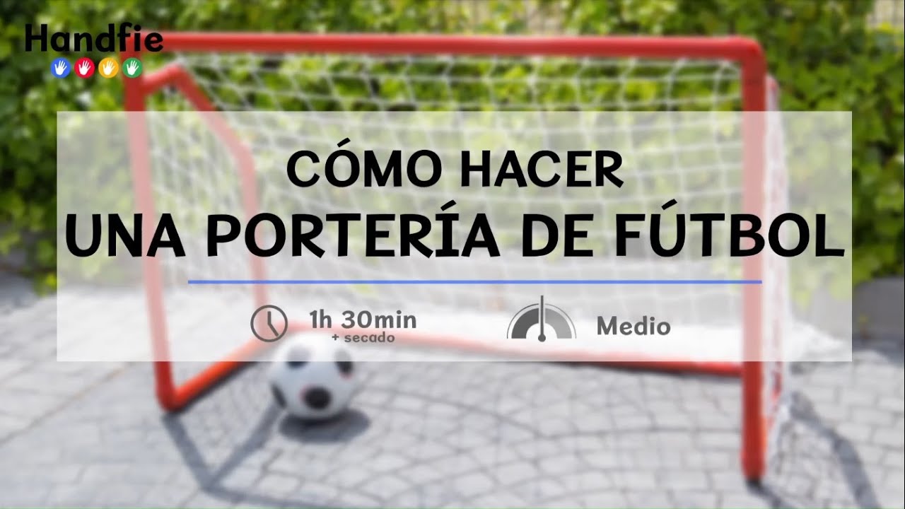Cómo hacer una portería de fútbol con tuberías · Handfie DIY