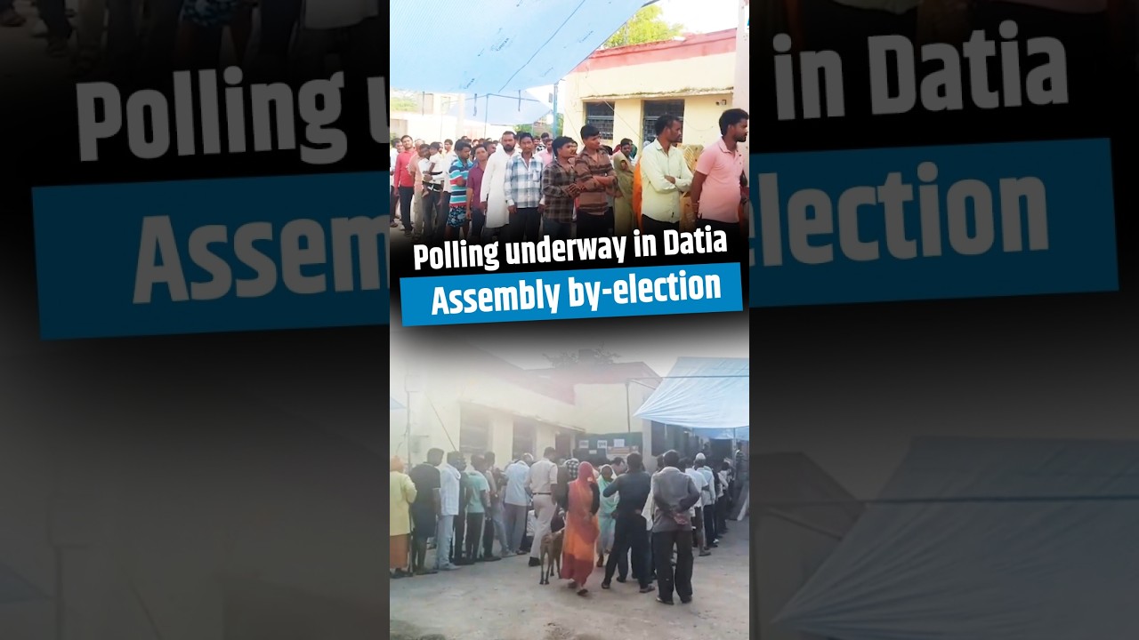 Polling underway in Datia Assembly by-election
