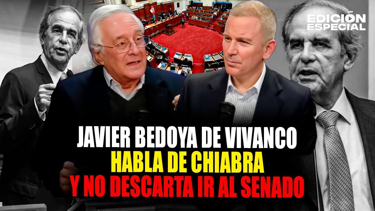 Javier Bedoya de Vivanco analiza la vacancia de Boluarte y la inestabilidad del Congreso.