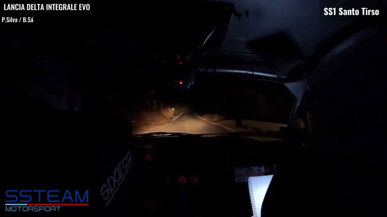 RALLYSPIRIT 2025 | SS1 SANTO TIRSO | LANCIA INTEGRALE Gr.A | P.SILVA / B.SÁ             RALLY SPIRIT