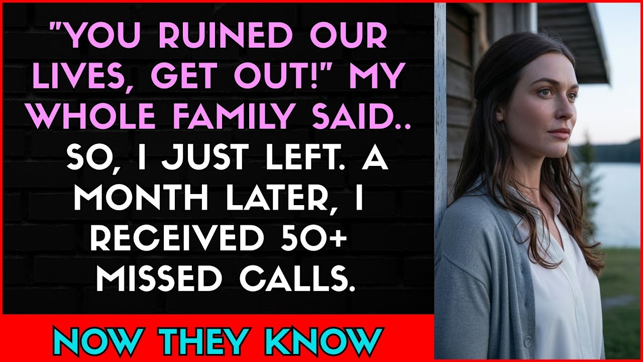 My Whole Family Blamed Me For Everything— So I Quietly Left and Cut Them Off. After a Month..