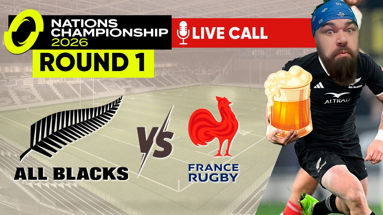 All Blacks vs France Live Stream | Nations Championship Rugby 2026 - Round 1