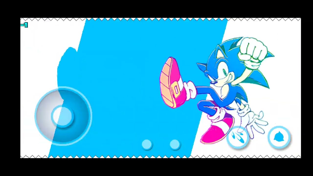 Sonic momentum level 1/2 Sonic the hedgehog 
