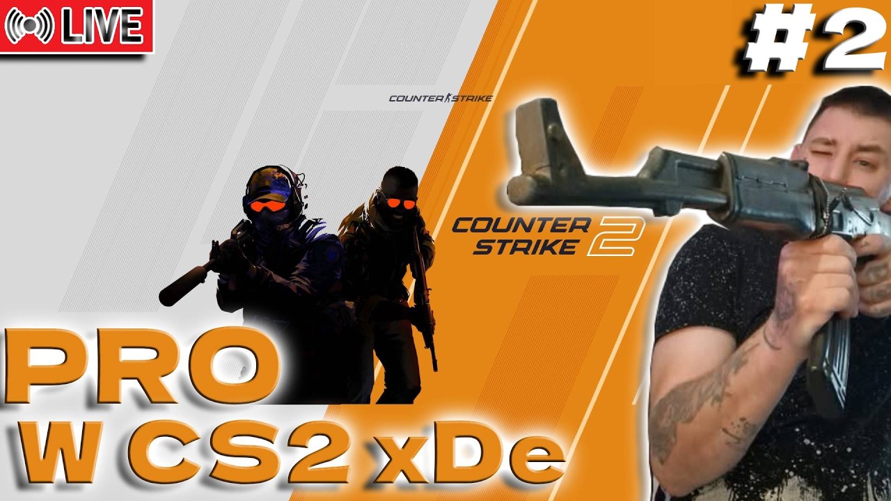 [SHORT] PRO w CS2 xDe Counter-Strike 2 #2 🔴NA ŻYWO No to ten... pro xD
