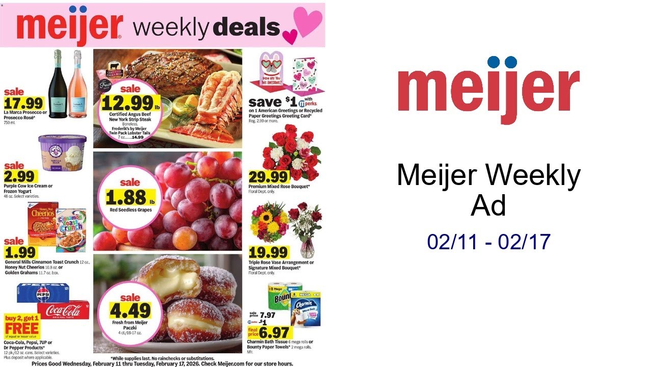 Meijer Weekly Ad 02/11 - 02/17