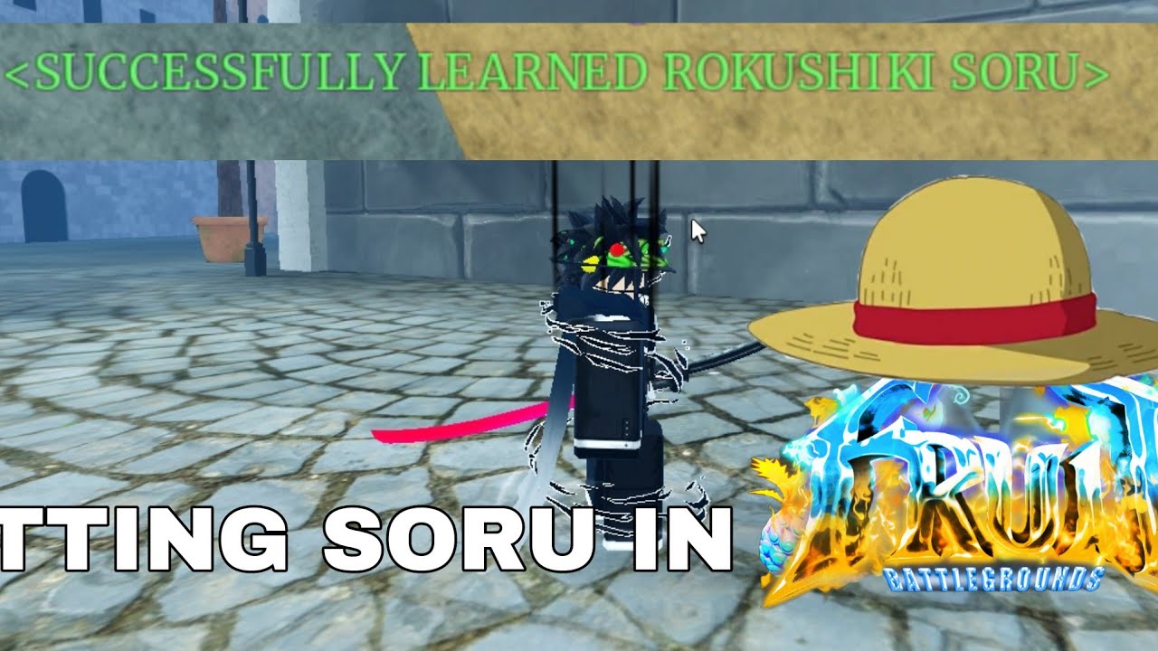 GETTING ROKUSHIKI SORU IN FRUIT BATTLEGROUNDS!!