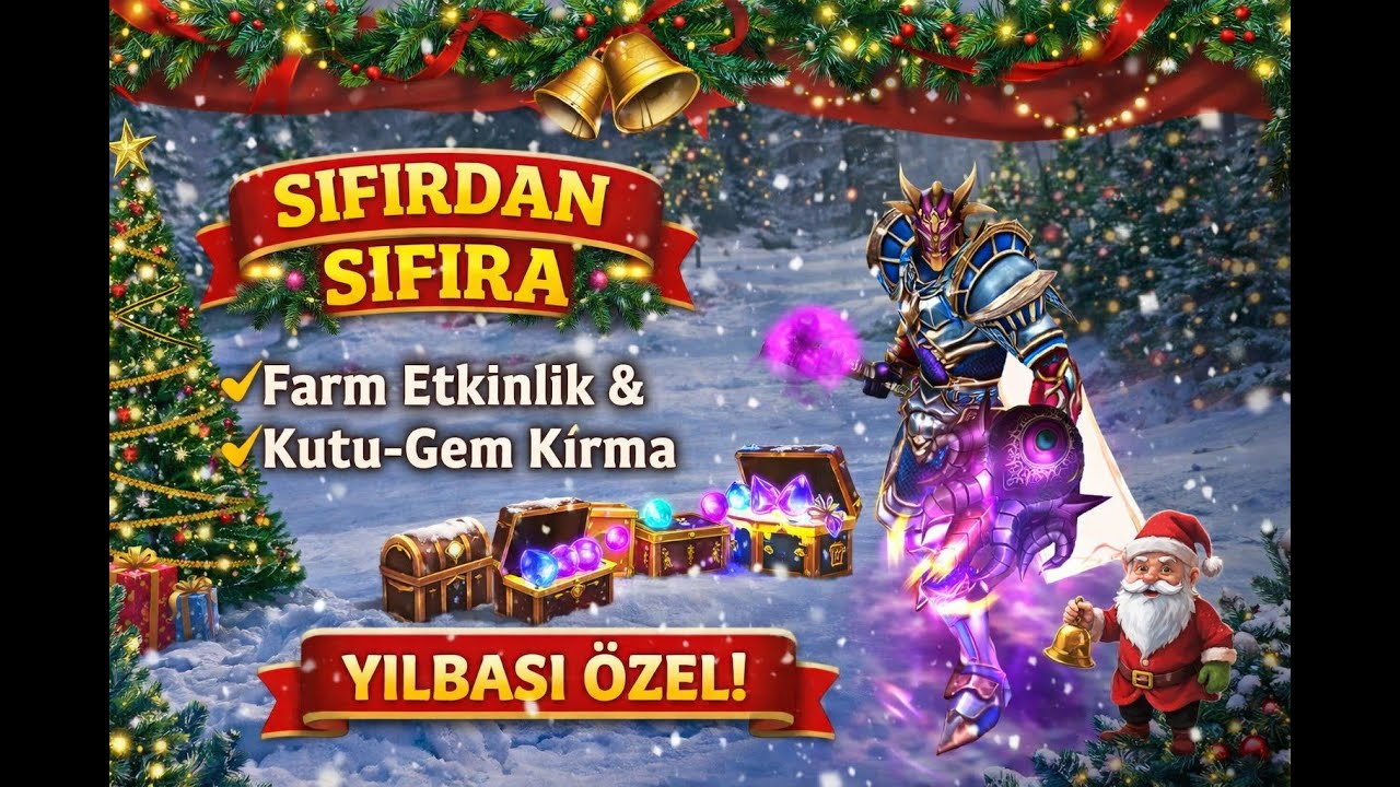 SIFIRDAN SIFIRA BÖLÜM 4/YILBAŞI/ÇEREZ TABAĞI HER ÇEŞİT GEM KIRMA/KNİGHT ONLİNE #knightonline #gaming