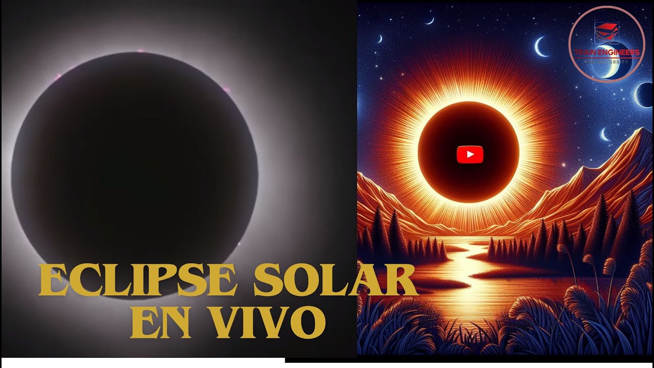 Eclipse solar abril 2024 En vivo 🔴