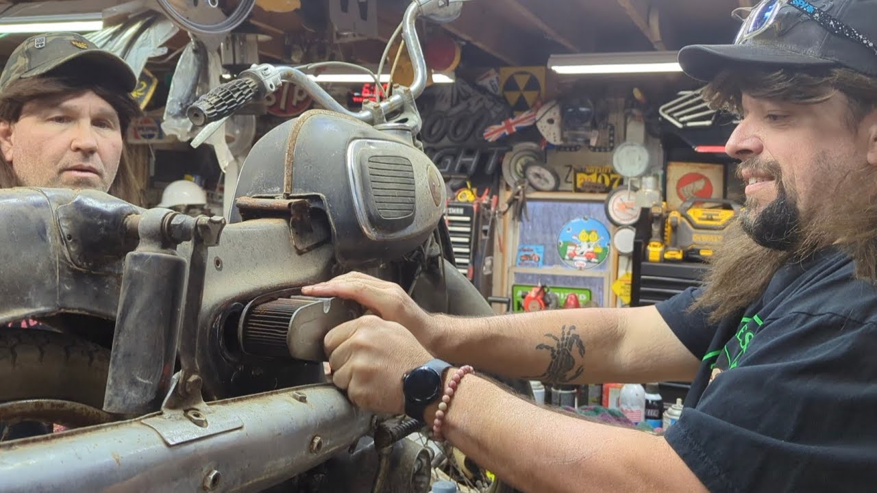 1966 Honda s65 Barn find Will it run again part 1 @TarylFixesAll  #viral