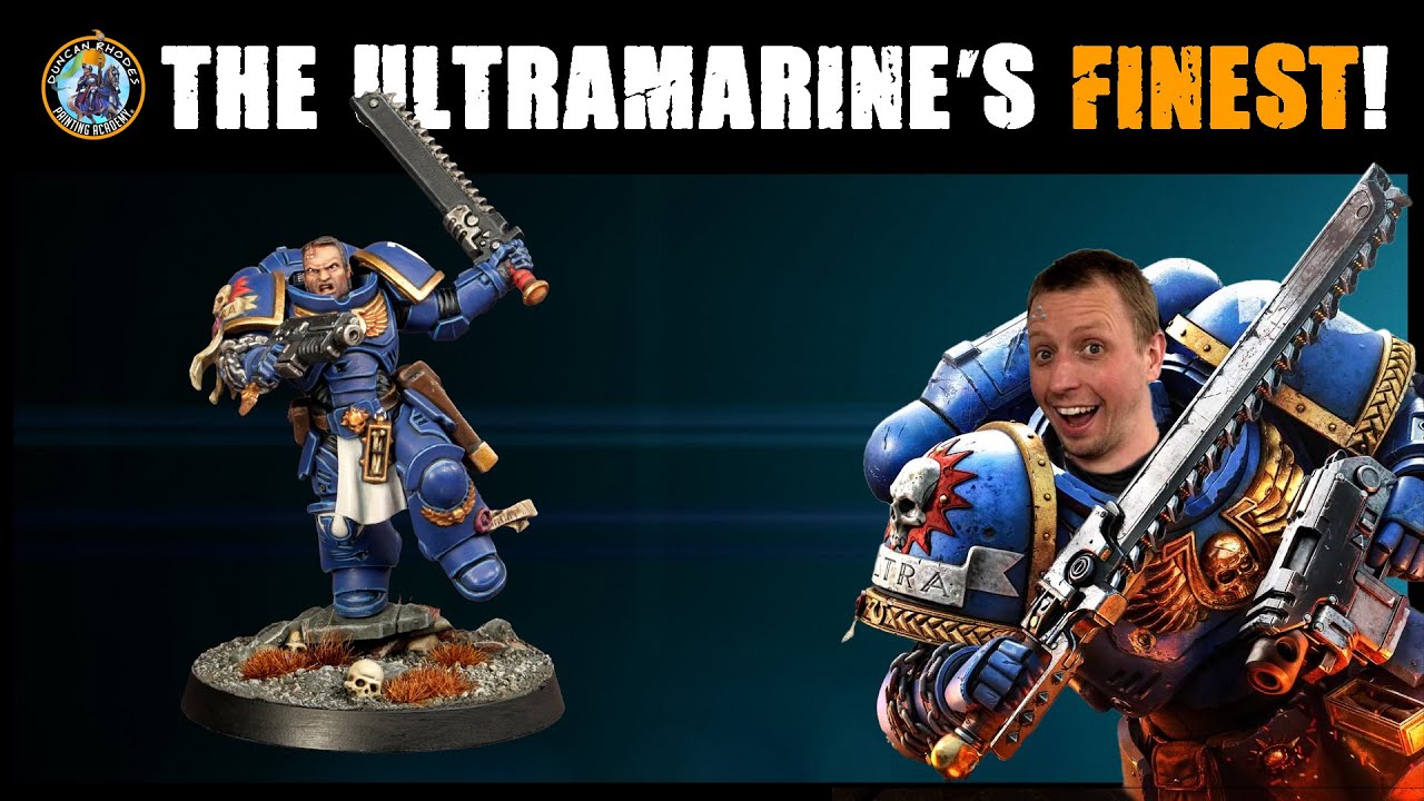 Space Marine 2 - How to paint Lieutenant Titus | Ultramarines | Warhammer 40,000 | Duncan Rhodes