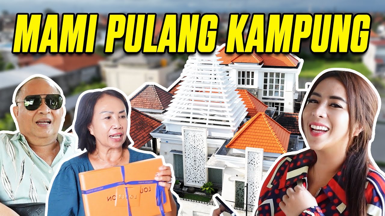MAMI PULANG KAMPUNG !!! RUMAHNYA GEMESSS...