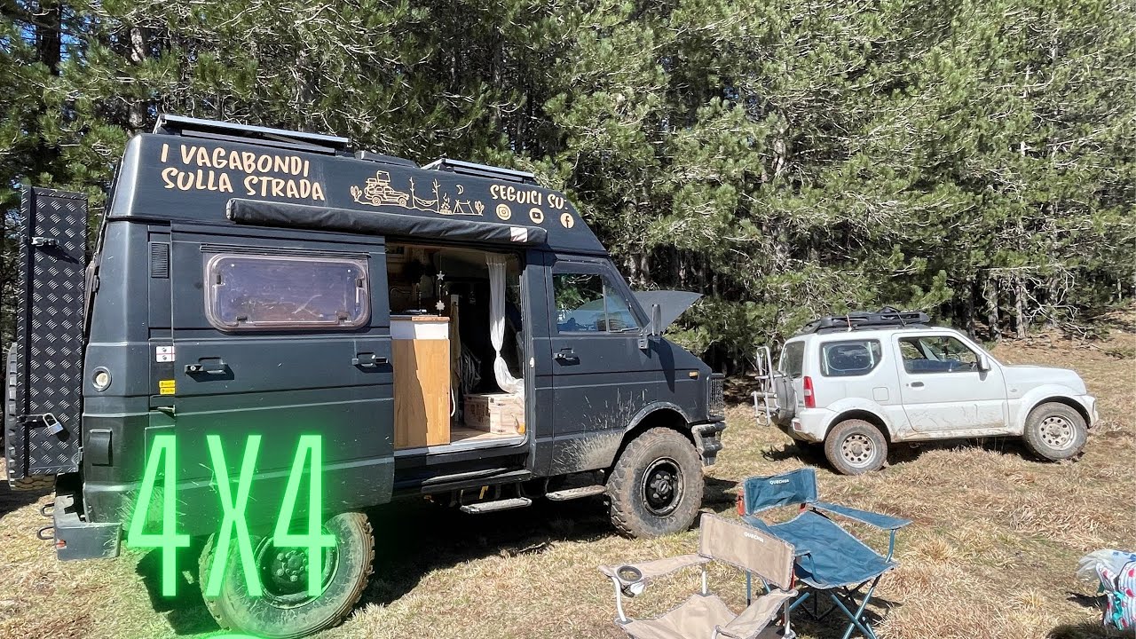 DAILY 4x4 VAN.Alta via dei Monti Liguri. @ivagabondisullastrada